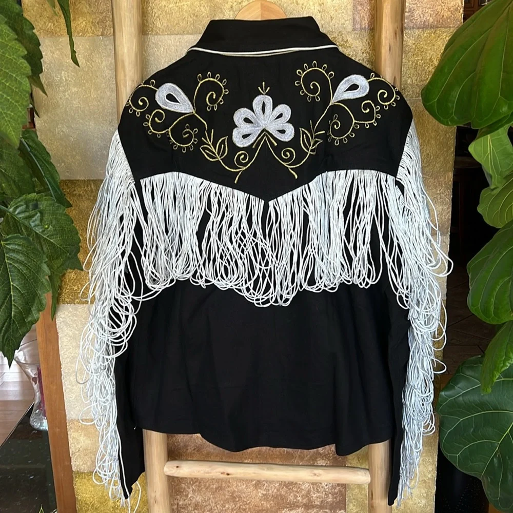 Western Cowboy Button Down Fringe Costume Shirt, Inspired By Ken In Barbie Movie - Picture 7 of 10